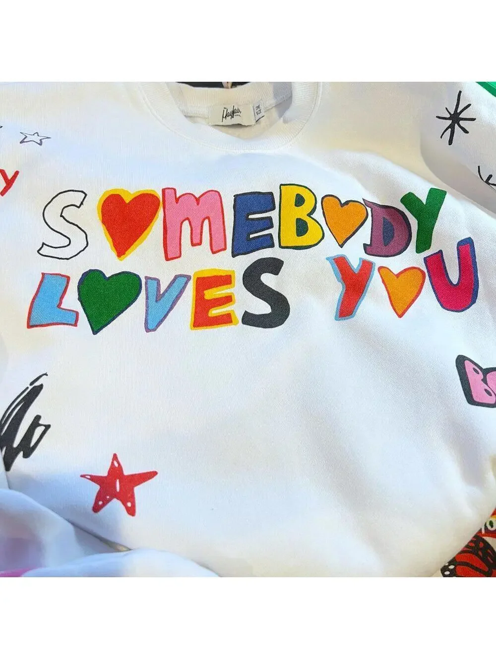 The Mayfair Group Somebody Loves You Crewneck